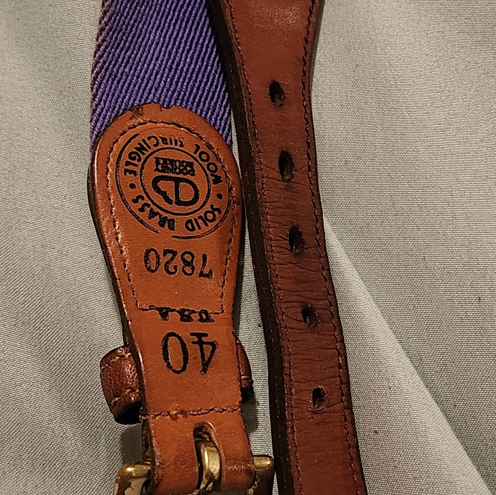 VINTAGE DOONEY&BOURKE BELT - Picture 3 of 6